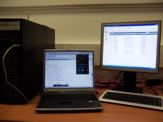 wireless interconnection
between computers